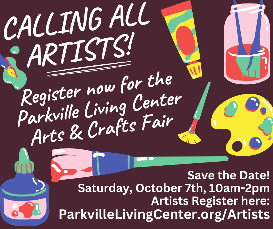 2023 PLC Arts and Crafts Fair Registration Parkville Living Center