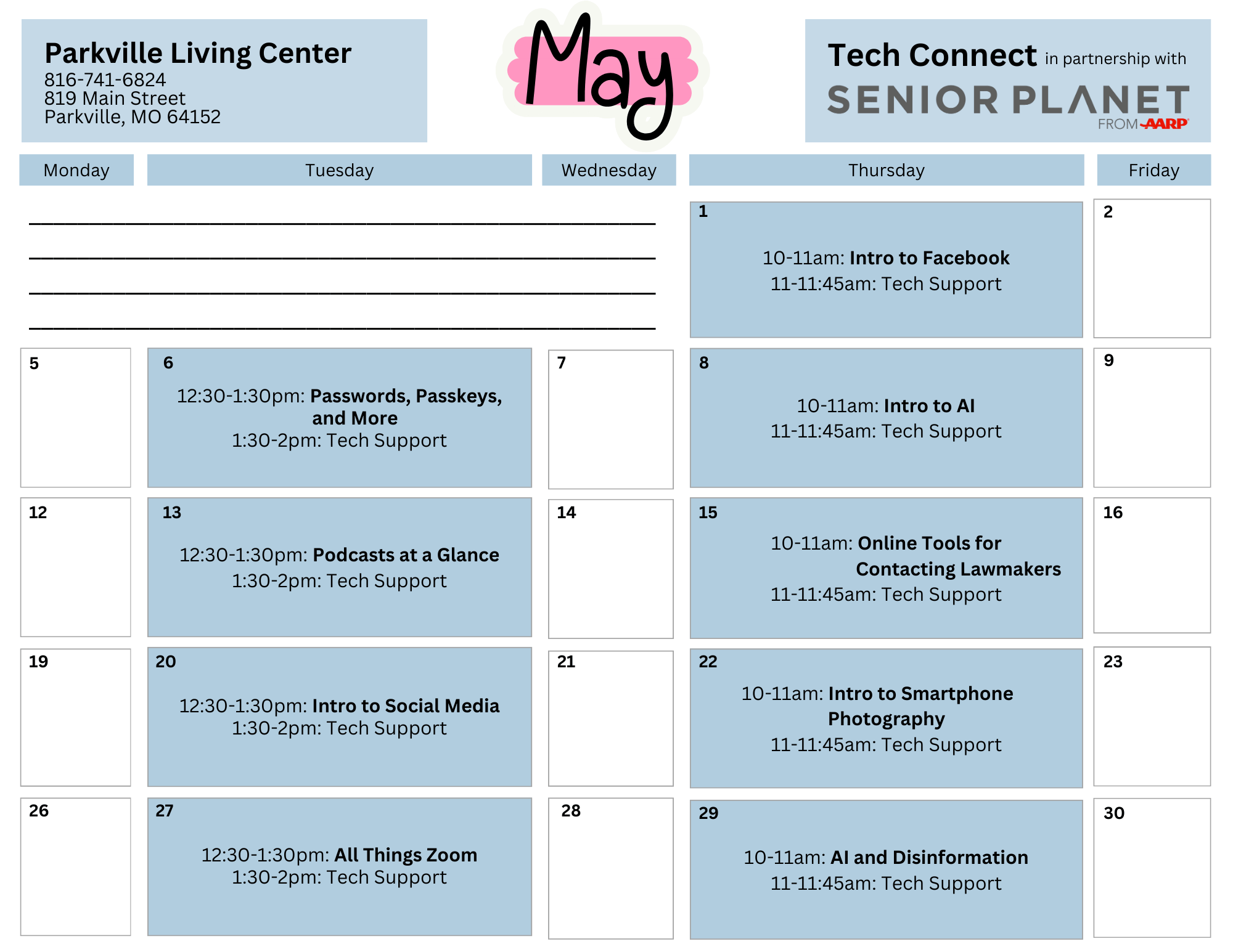May Tech Connect 2025